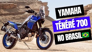 YAMAHA TÉNÉRÉ 700 finalmente no Brasil 🇧🇷 [upl. by Lennor565]