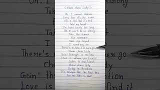 Morden Talking  Cheri Cheri Lady 🏵️ Lyrics All Time D Lyricsshorts songlyrics [upl. by Alia]