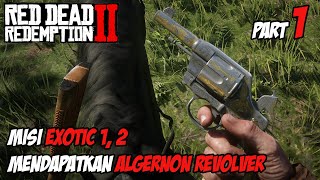 RDR 2  RDR TIPS  MISI EXOTIC 12 DAN MENDAPATKAN ALGERNON REVOLVER [upl. by Ressay562]