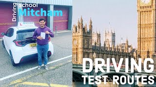 Mitcham Driving Test Route towards Purley Way from Roundabout Detailed Lesson [upl. by Ultima]