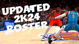 How To Get An Updated NBA 2K24 Roster [upl. by Timus]