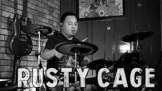 Rusty Cage  Soundgarden Drum Cover [upl. by Areit]