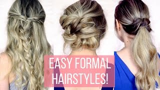 Prom  Formal Hairstyles for Long Hair  Hair Tutorial [upl. by Maxie]