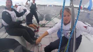 Melges 24  Changing Modes Downwind [upl. by Esemaj]