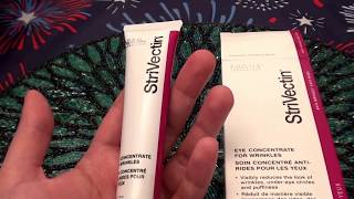 StriVectin SD Eye Concentrate for Wrinkles REVIEW [upl. by Ykcim]