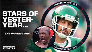 🚨 PARTING SHOT 🚨 Mike Tyson amp Aaron Rodgers’ magic is ‘running on empty’  The Sports Reporters [upl. by Nida]