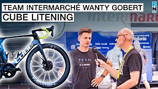 Cube Litening Aero von Biniam Girmay – PLUS MechanikerTipps von Team Intermarché Wanty Gobert [upl. by Niarbo]