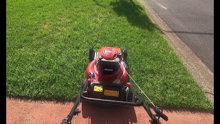 LAWN MOWING POV  Edging and Mowing [upl. by Anialad]