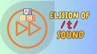 Elision of t Sound in English Correct Your Pronunciation Phonetics and Phonology [upl. by Innek]