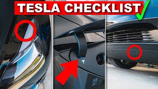 Tesla Delivery Day Checklist 2024 DONT MAKE A MISTAKE [upl. by Yrad]