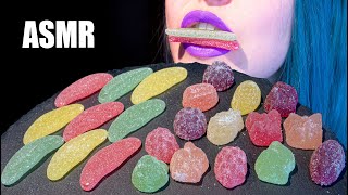 ASMR CHEWY SOUR CUCUMBERS amp FRUIT JELLIES  Jelly Candy 🍭  Relaxing Eating No TalkingV 😻 [upl. by Erait676]