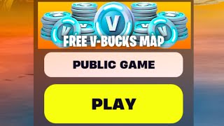 secret free vbucks map it actually works [upl. by Hamlen]