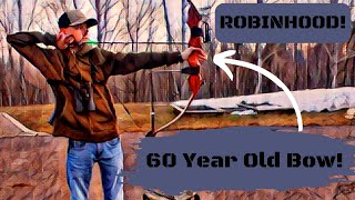 ROBINHOOD With A 60YEAROLD BOW Martin Howatt Warthog [upl. by Annohsal50]