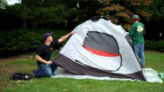 How to set up a 4 man tent [upl. by Iggem]