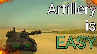 MTC 4 artillery is EASIER than you think  ROBLOX [upl. by Lorelie]