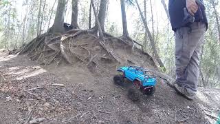 Crawling the Gnarled Path SCX10’s Brushless Power [upl. by Haines376]