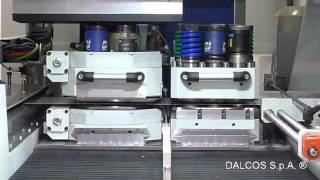 Dalcos CoilFed CNC Punching with CutOff EXN 800 ERGO [upl. by Ahsiek]