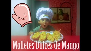 Como hacer molletes dulces de Mango [upl. by Kavita]