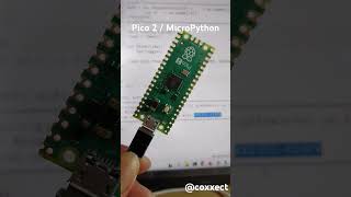 First try Raspberry Pi Pico 2 rp2350 in MicroPython RISCV [upl. by Silvanus]