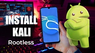 How To Install Kali Linux NetHunter On Any ANDROID device in 2023 Without ROOT NEW [upl. by Ten]