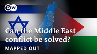 Why the IsraeliPalestinian conflict is so hard to resolve  Mapped Out [upl. by Eleda]