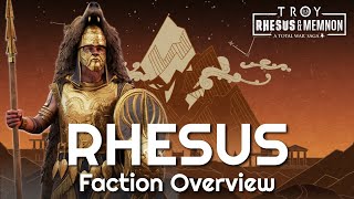 Rhesus Faction Overview  Total War Troy Rhesus amp Memnon DLC [upl. by Ingmar]