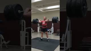 How to clean and jerk 335 lbs [upl. by Veronike824]