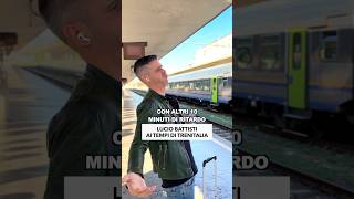 BATTISTI feat TRENITALIA 😂🚂 parodia divertente [upl. by Amein369]