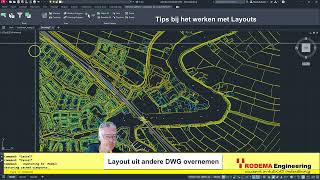 Werken met Layouts in AutoCAD [upl. by Nimajnab]