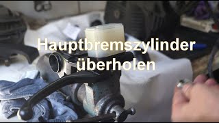 Hauptbremszylinder Handpumpe überholen am Beispiel einer BMW R 100 RS 2 Ventiler [upl. by Romeo]