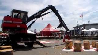 Virginia Logging Expo Prentice Log Loader Competition [upl. by Nessaj]