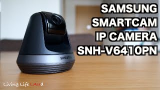 Samsung SmartCam SNHV6410PN  Sleek Security  REVIEW [upl. by Lebazej]