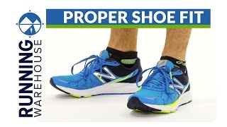 What’s my size How to properly fit running shoes [upl. by Addam581]