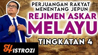 SEJARAH TINGKATAN 4 Bab 3  Rejimen Askar Melayu Perjuangan Menentang Jepun [upl. by Ryle517]