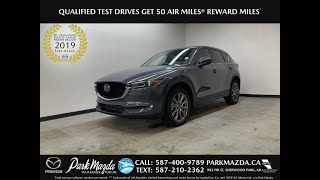 POLYMETAL GREY METALLIC47C 2021 Mazda CX5 Signature Review  Park Mazda [upl. by Euqinad]