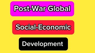 Grade 12 HISTORY CHAPTER 5 post war Socioeconomic DEVELOPMENT by Afaan Oromoo [upl. by Delia]