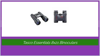 Tasco Essentials 8x21 Binoculars  Daring Reviews [upl. by Raamaj579]