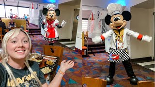 Chef Mickeys Character Dining Summer 2021 amp Amazing Fireworks View Disney’s Contemporary Resort [upl. by Neelyaj]