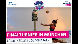 Center Court  Bayerische Beachvolleyball Meisterschaft 2023  FINALTAG [upl. by Garate]