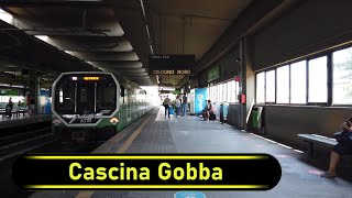 Metro Station Cascina Gobba  Milan 🇮🇹  Walkthrough 🚶 [upl. by Urita611]