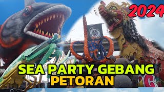 FULL‼️ ARAK ARAKAN SEA PARTY GEBANG PETORAN 2024 FULL HORREG ‼️ [upl. by Enahs]