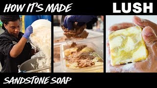 Lush How Its Made Sandstone Soap 2018 [upl. by Dona340]