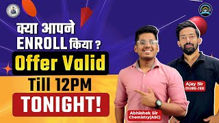 MHTCET 2024 Physics amp Chemistry Only 4 Hours Left Enroll Now  By Abhishek Sir Chemistry asc [upl. by Maximilien728]