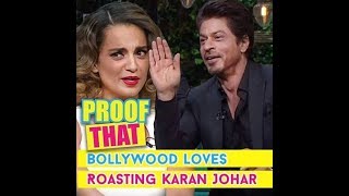 Proof That Bollywood Loves Roasting Karan Johar KWK  MissMalini [upl. by Anotyal]