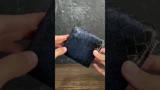 Leather replacement for BV wallet 💫 kayaleathers bottegaveneta luxuryrepair [upl. by Yoko]