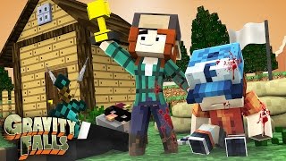 Minecraft HARDCORE GRAVITY FALLS  EU VENCI 33 [upl. by Gaiser]