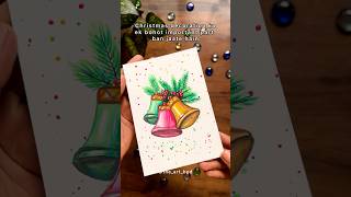 Christmas Painting Ideas Part 3😍🔔theartbud artvlog shorts youtubeshorts jinglebells art [upl. by Yemerej]