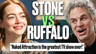 Emma Stone amp Mark Ruffalo Argue Over The Internets Biggest Debates  Agree to Disagree [upl. by Ateiram136]