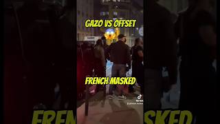 GAZO VS OFFSET 😱 gazo offset GAZO OFFSETYRN rap rapfr story live paris [upl. by Hirsh919]