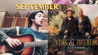 Sting amp Zucchero  September  Acoustic cover [upl. by Howzell]